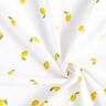 popeline di cotone limoni – bianco,  thumbnail number 3