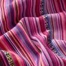 tessuto arredo Jacquard Righe sottili – porpora/bacca,  thumbnail number 2