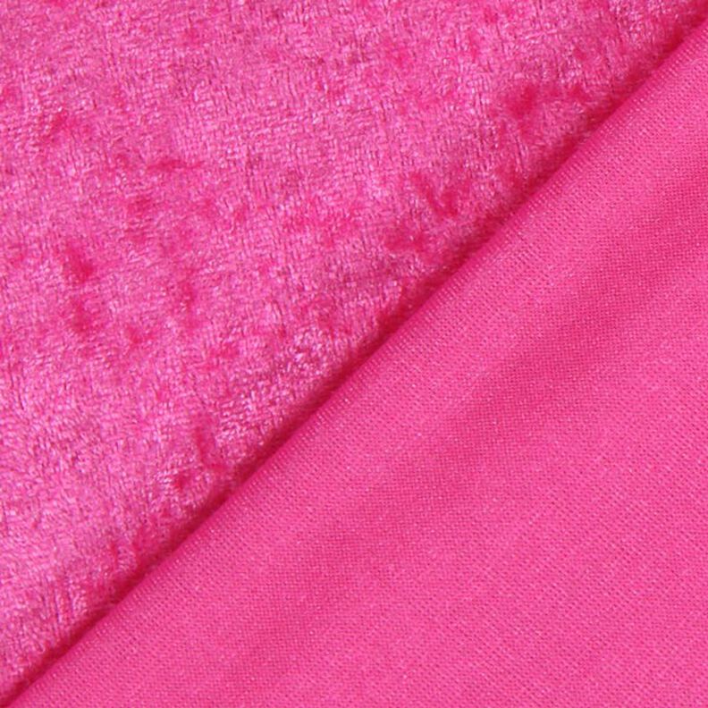 Velluto panné – rosa fucsia acceso,  image number 3