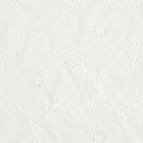 ricami a giorno Grandi tralci di fiori – bianco, 