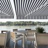 Tessuto per tende da sole righe Toldo – bianco/blu marino,  thumbnail number 4