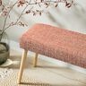 tessuto da tappezzeria Aspetto bouclé colorato – rosa anticato/crema,  thumbnail number 5