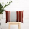 tessuto arredo panama Rigato – bianco lana/grigio nebbia,  thumbnail number 7