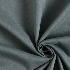 Leggero misto lino prelavato – grigio elefante, 