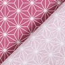 tessuto in cotone cretonne stelle giapponesi Asanoha – malva,  thumbnail number 4