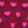 tessuto peluche Tulipani | Poppy Fabrics – rosso carminio,  thumbnail number 1