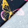 jersey di cotone Farfalle | Glitzerpüppi – blu notte/pink,  thumbnail number 4