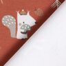 jersey di cotone Lepre e scoiattolo nel bosco – rame,  thumbnail number 4