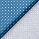 popeline di cotone piccoli pois – colore blu jeans/bianco,  thumbnail number 6