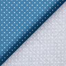 popeline di cotone piccoli pois – colore blu jeans/bianco,  thumbnail number 6