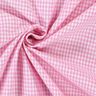 tessuto in cotone Quadro vichy 0,2 cm – rosa/bianco,  thumbnail number 2