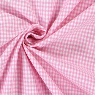 tessuto in cotone Vichy - 0,2 cm – rosa, 