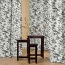 Lino per complementi di arredo Uccelli – nero,  thumbnail number 4
