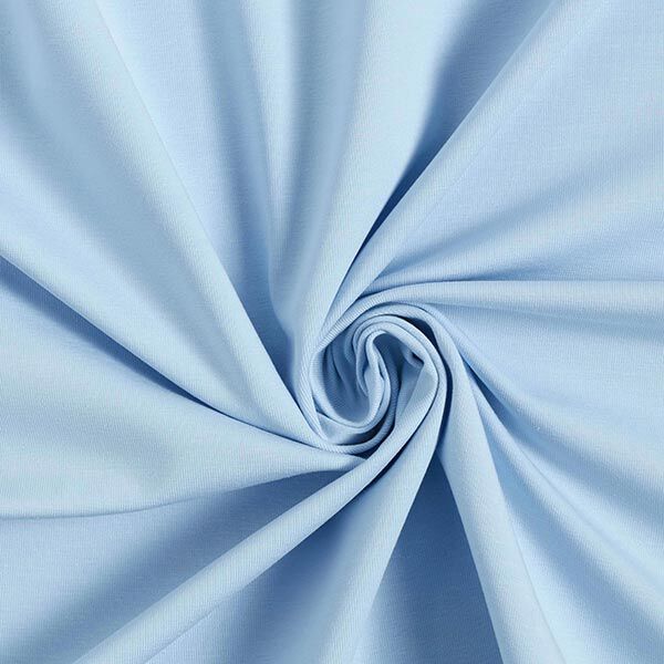 jersey di cotone medio tinta unita – azzurro,  image number 1