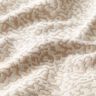 tessuto da rivestimento jacquard, motivo leopardato astratto, grande – crema/beige,  thumbnail number 2