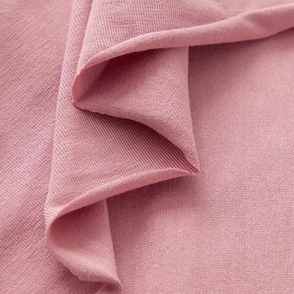 bambù jersey di viscosa tinta unita – rosa anticato, image number 4