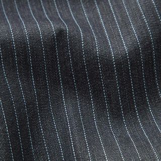 denim resistente, gessato – blu notte, 