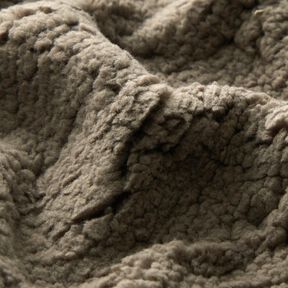 Soffice tessuto in peluche – grigio scuro, 