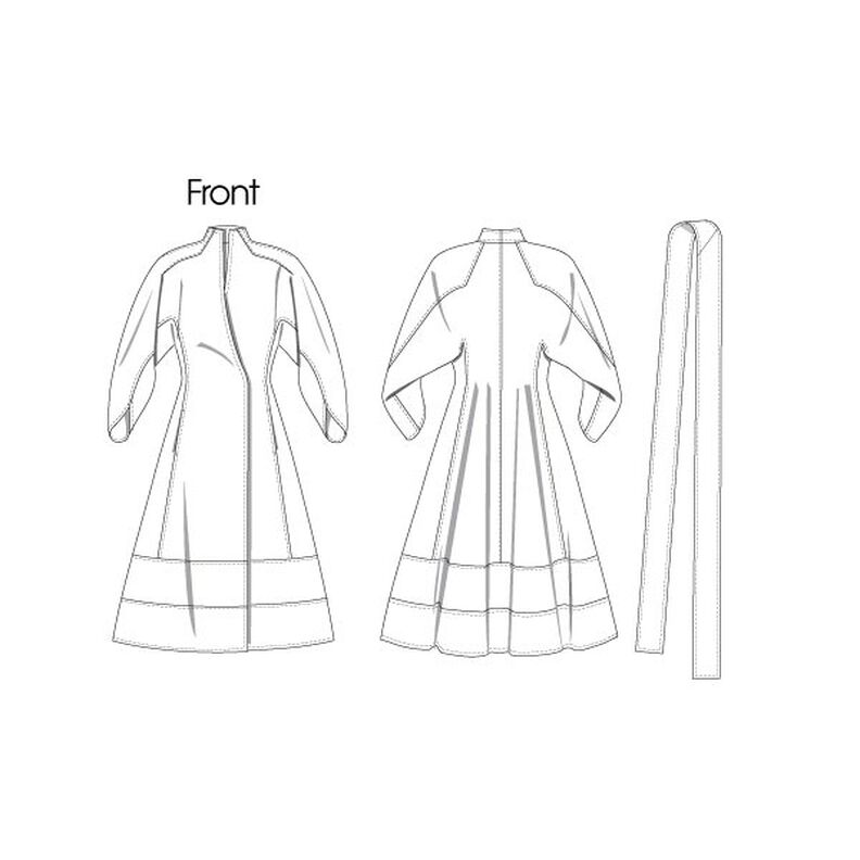 abito a kimono di Ralph Rucci, Vogue 1239 | 40 - 46,  image number 7
