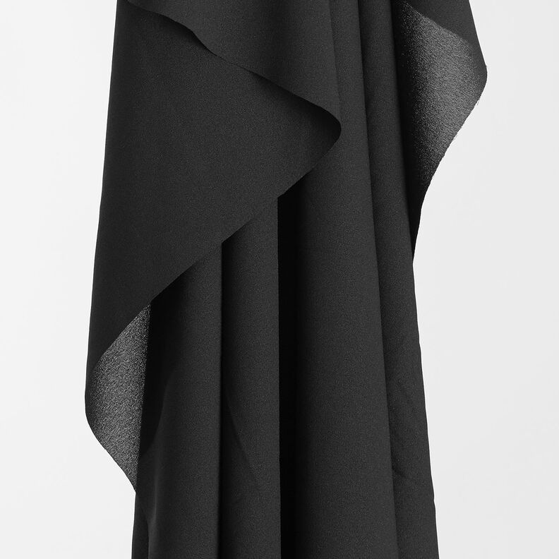 georgette increspato – nero,  image number 5