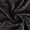 Tessuto per cappotto in maglia soffice tinta unita – nero,  thumbnail number 1