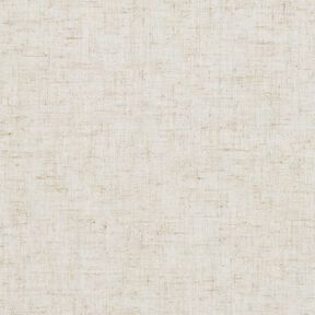 tessuto per tende a vetro misto lino tinta unita – naturale, 