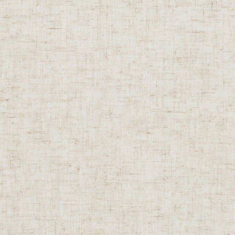 tessuto per tende a vetro misto lino tinta unita – naturale, image number 1