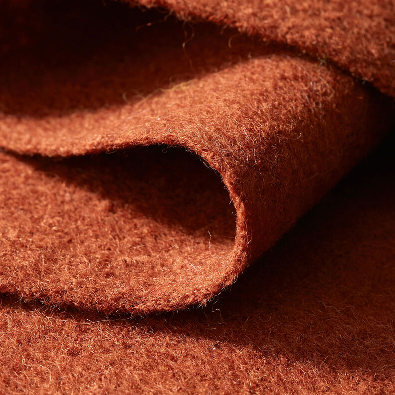 loden follato in lana – terracotta,  image number 4