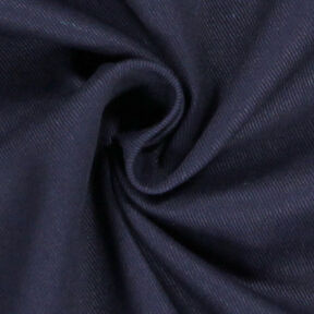 twill di cotone tinta unita – blu marino, 