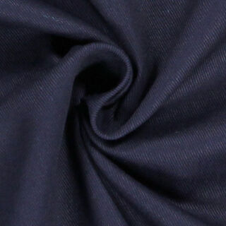 twill di cotone tinta unita – blu marino, 