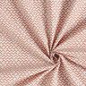 tessuto in cotone cretonne motivo zigzag etnico – terracotta,  thumbnail number 3