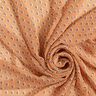 Occhio di pavone in chiffon – albicocca/terracotta,  thumbnail number 3
