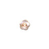 bottone a 2 fori, fiore – rosé,  thumbnail number 1