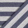 Jersey glitterato a righe trasversali – grigio chiaro/blu marino,  thumbnail number 5