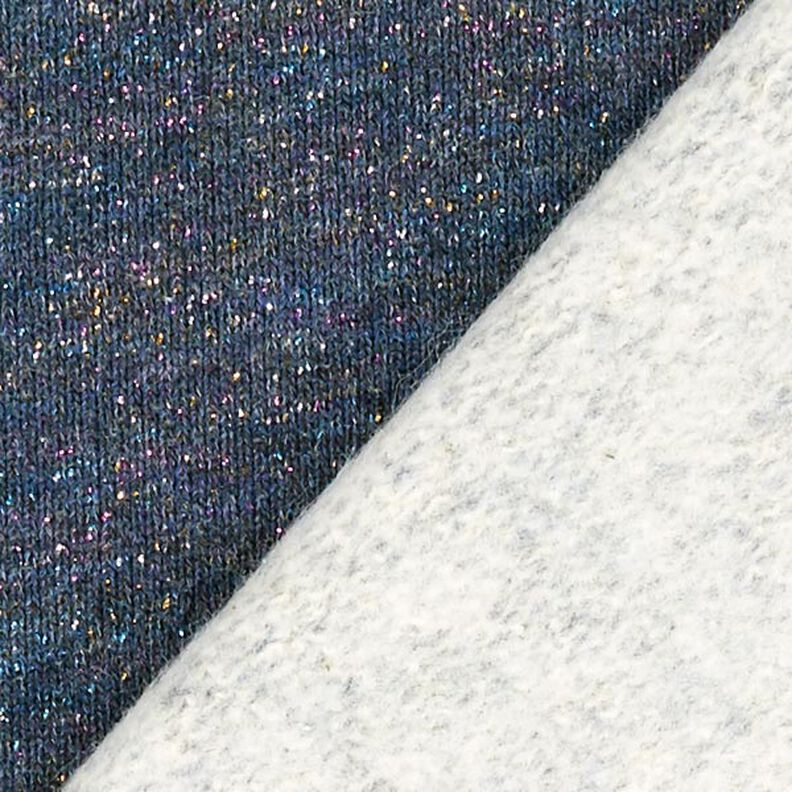 Felpa glitter – blu marino,  image number 3