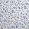 felpa Animali da safari | by Poppy – grigio argento/blu reale,  thumbnail number 1