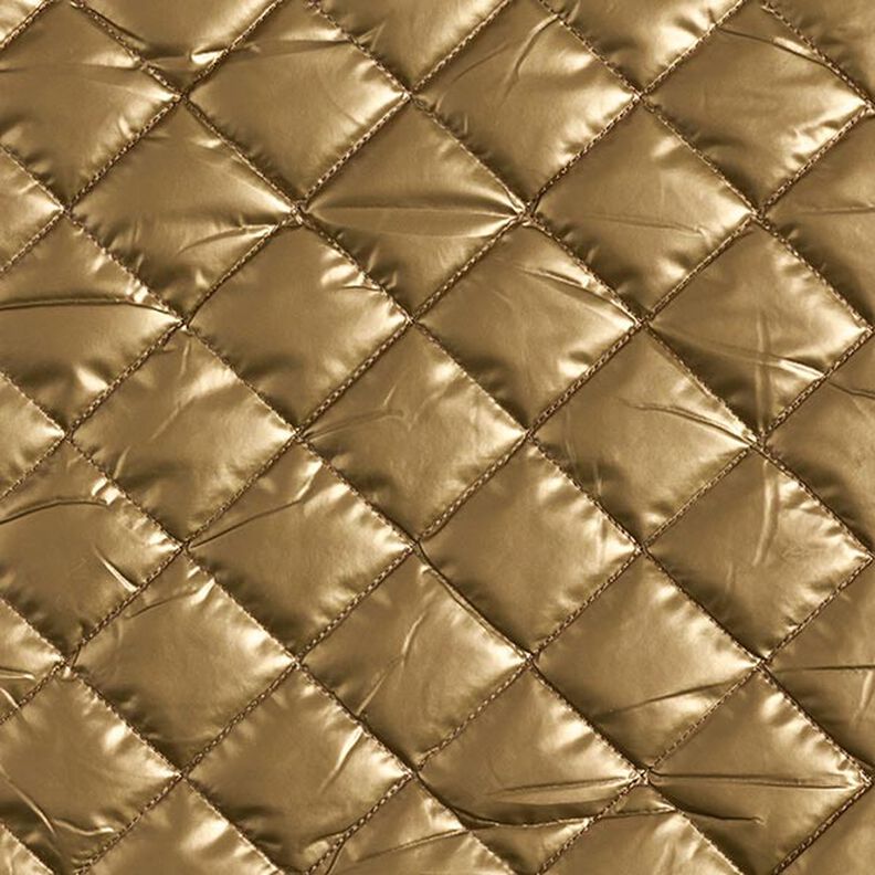 Tessuto trapuntato a rombi – oro anticato,  image number 1