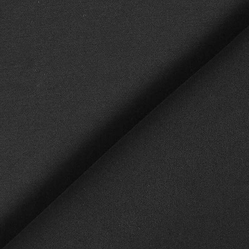 satin di viscosa tinta unita – nero,  image number 4