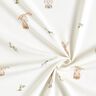 GOTS jersey di cotone Dolce coniglietto stampa digitale – avorio,  thumbnail number 3