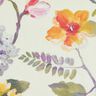 tessuto arredo tessuti canvas Ortensie – crema/color bacca chiaro,  thumbnail number 5