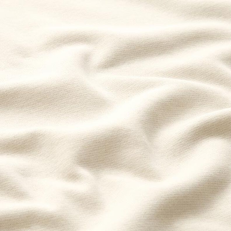 felpa garzata Tinta unita lurex – bianco lana/oro,  image number 3