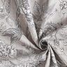 tessuto arredo mezzo panama Piante opulente – grigio seta,  thumbnail number 3
