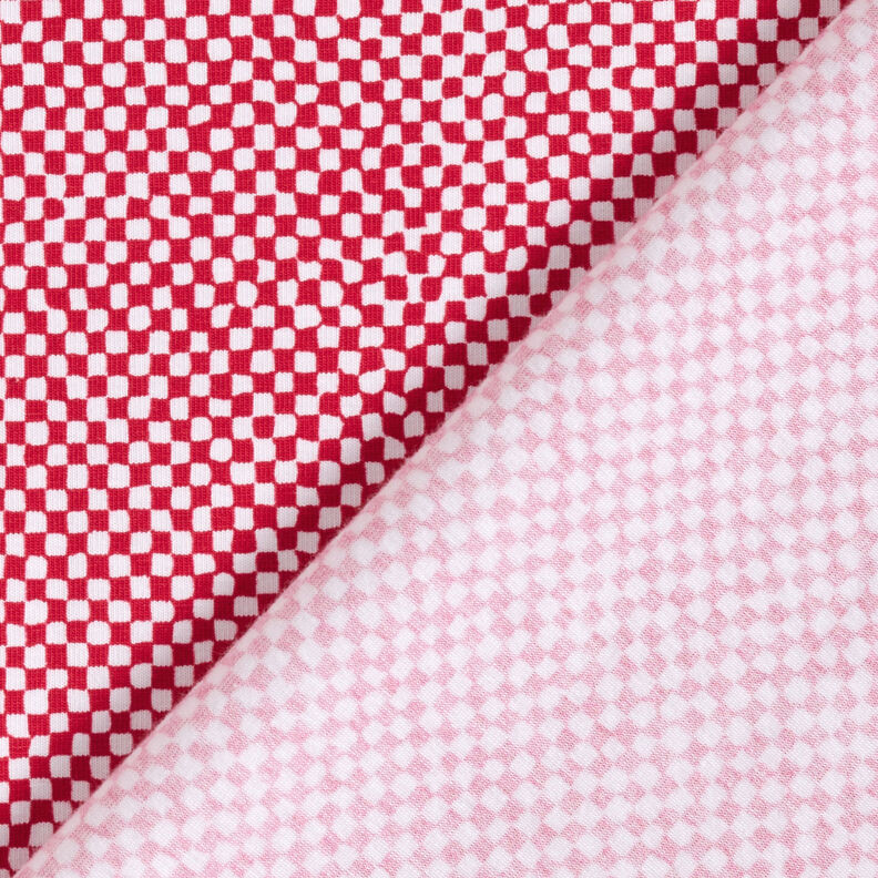 GOTS Jersey di cotone Mini quadri | TCC x LOOKS by Wolfgang Joop – rosso/bianco,  image number 6