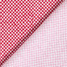 GOTS Jersey di cotone Mini quadri | TCC x LOOKS by Wolfgang Joop – rosso/bianco,  thumbnail number 6