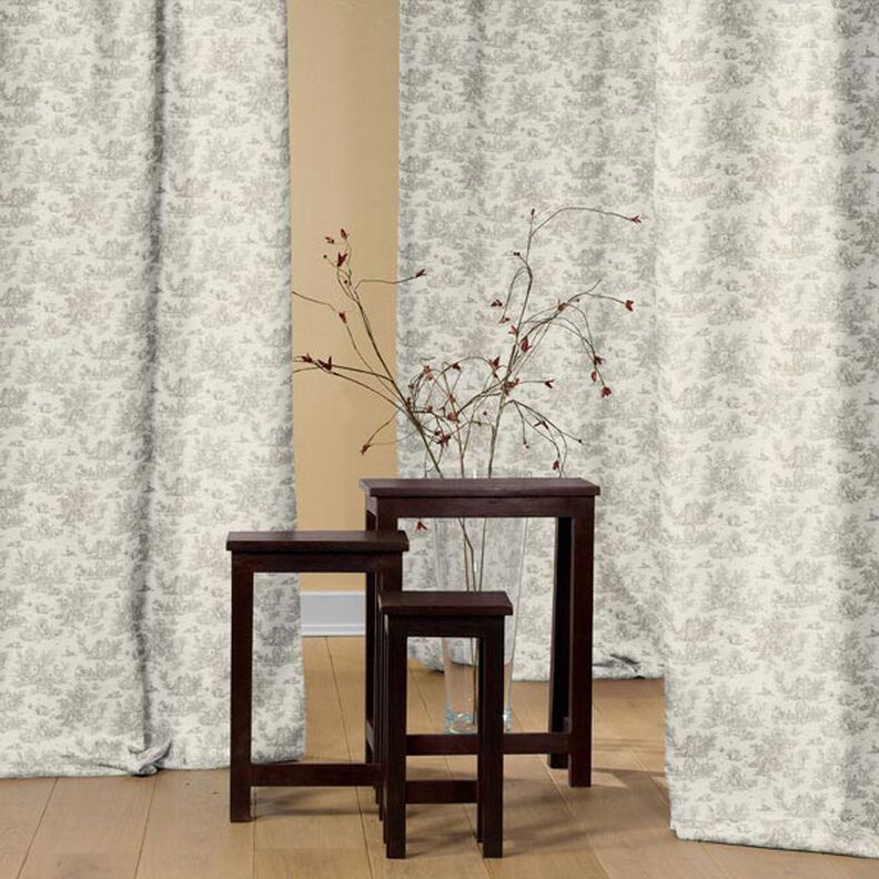 tessuto in cotone Mini Pastorale 280 cm – grigio,  image number 4