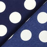 tessuto increspato pois [2,5 cm] – blu marino,  thumbnail number 4