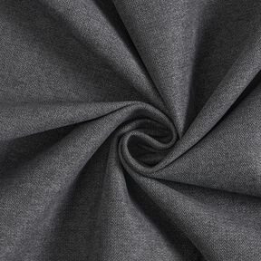 tessuto da tappezzeria Classico tinta unita – grigio scuro | Resto 50cm, 