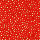 tessuto in cotone cretonne cielo stellato natalizio, piccolo – rosso/oro,  thumbnail number 1