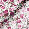 popeline di cotone rose selvatiche – bianco/malva,  thumbnail number 4