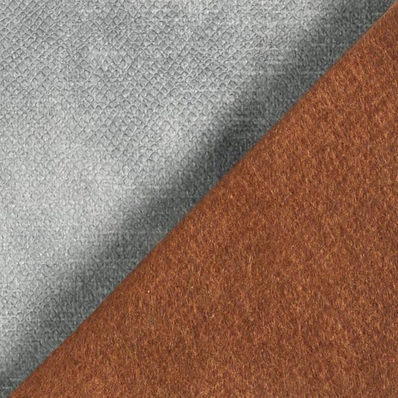tessuto da tappezzeria velluto adatto per animali domestici – grigio,  image number 3